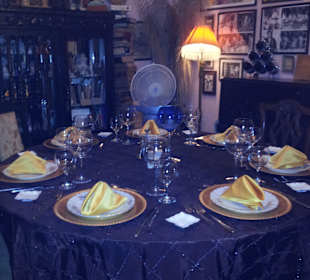 So und ähnlich sehen auch die Tische aus