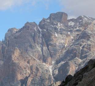 Blick vom Lagazuoi auf die Cunturinis