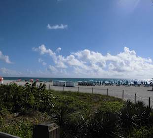 Blick auf den Strand