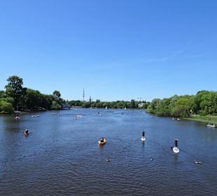 Blick über die Außenalster