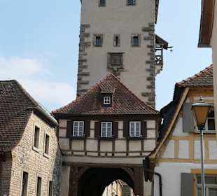 Das Untere Tor (Torturm) von Mainbernheim