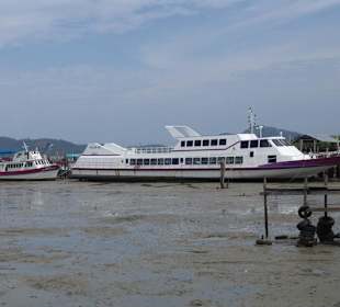 Blick vom Pier