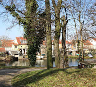 Blick von der Burg zum Fischerkietz