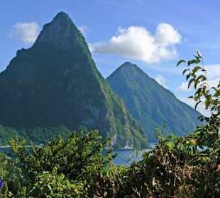 Die beiden Pitons von St.Lucia