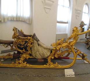 Prunkvoller Schlitten