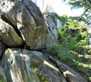 Rundgang durch das Felsenlabyrinth Luisenburg
