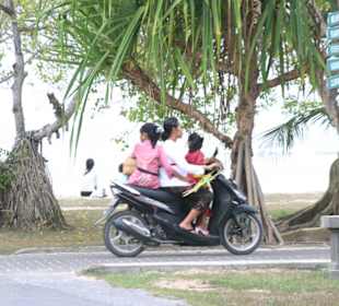 So fährt man auf Bali