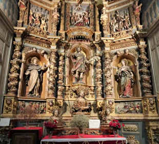 Seitenaltäre der Kirche Notre-Dames-des-Anges