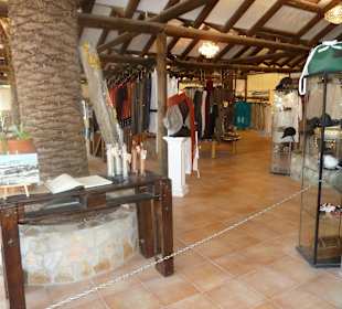 Boutique im Restaurant