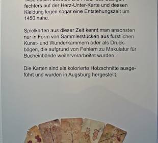 Etwas sehr seltenes Spielkarten aus Holz