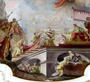 Kirche Mariä Himmelfahrt: Deckengemälde von 1761