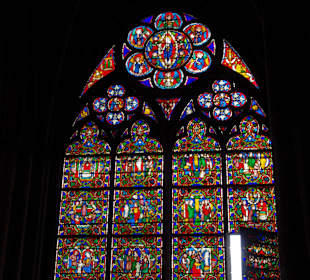 Витражи Нотр-Дама