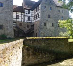 Spaziergang rund um das Wasserschloss Brennhausen
