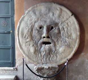 Bocca della Verita ob der wohl beißt