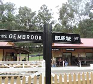 Gleich geht es zurück nach Belgrave