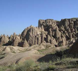 Gebildet durch Wind Wasser Temperatur