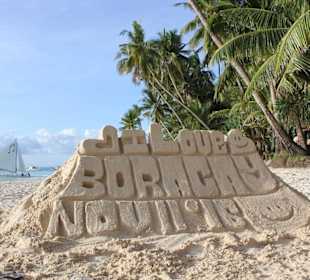 Eine von vielen Sandburgen 