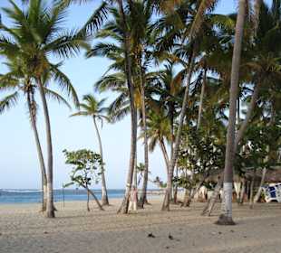 Paar Meter vom Hotelstrand