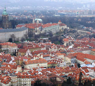 Blick zur Prager Burg