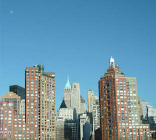 I palazzi a nord di Manhattan