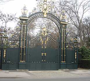 Hintereingang des Elyseepalastes