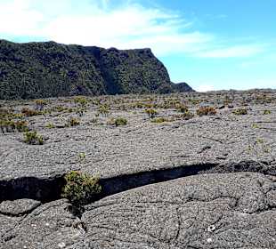 Wandern am Piton de la Fournaise