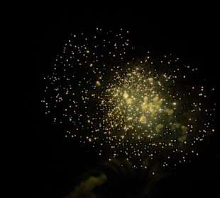 Das Abschlussfeuerwerk im Bild