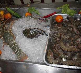 Seafood Auswahl