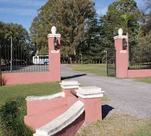 Einfahrt zum Parkplatz