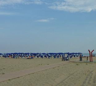 Viel Platz am schönen Strand