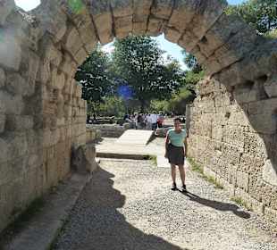 Durchgang zum Stadion