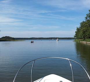 Rückfahrt zum Rheinsberger See