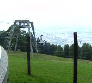Gondel auf dem Weg zum Pfänder
