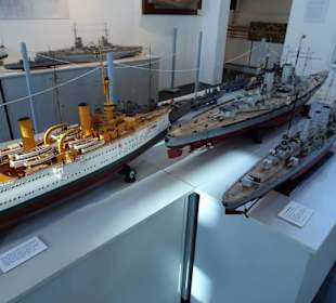 Schiffsmodelle in der Sonderausstellung