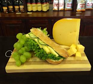 Käse - Ciabatta mit Gurke