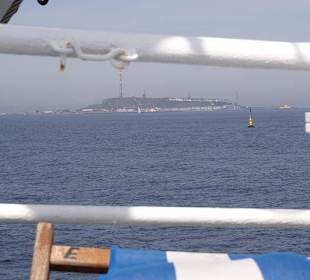 In der Ferne liegt Helgoland