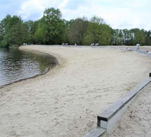 Badestrand an der Thülsfelder Talsperre