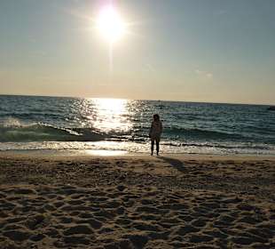 Sonnenuntergang in Kalabrien