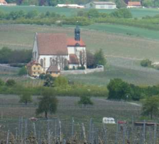 Ausblick von den Weinbergen von Nordheim am Main