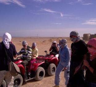 Kein Überfall! Nur `ne Quad-Safari