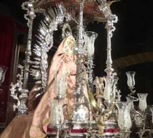 Blick von der Schatzkammer zur Virgen del Pino