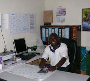 Doc Wilfred Omae @ work