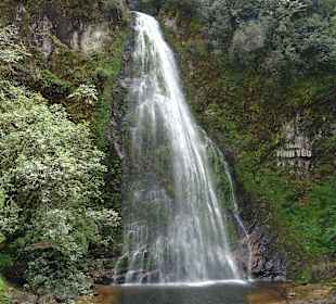 Wasserfall in voller Pracht