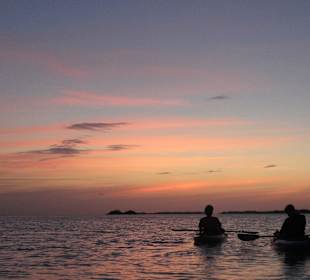 Sonnenuntergang über den Keys