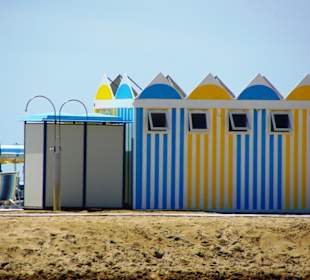 Strand in Bibione Juni 2012