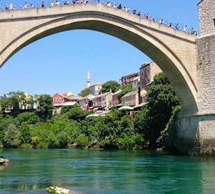 "Stari Most-Brücke" in Mostar