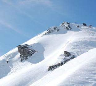 Aufstieg zum Greppon Blanc