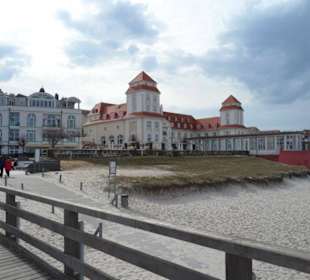 Blick von der Seebrücke.