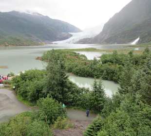 Blick auf den Mendenhall Gletscher