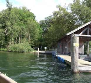 Schifffahrt zur Roseninsel